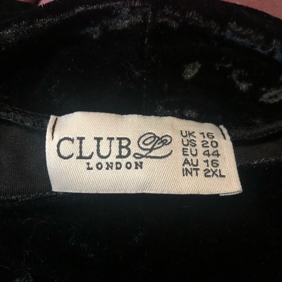 ASOS | Long Sleeve Mock Neck Velvet Shirt - Picture 4 of 5